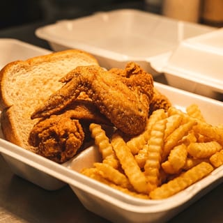 Five Piece Chicken Wings Combo