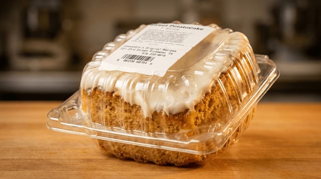 Sweet Potato Cake.